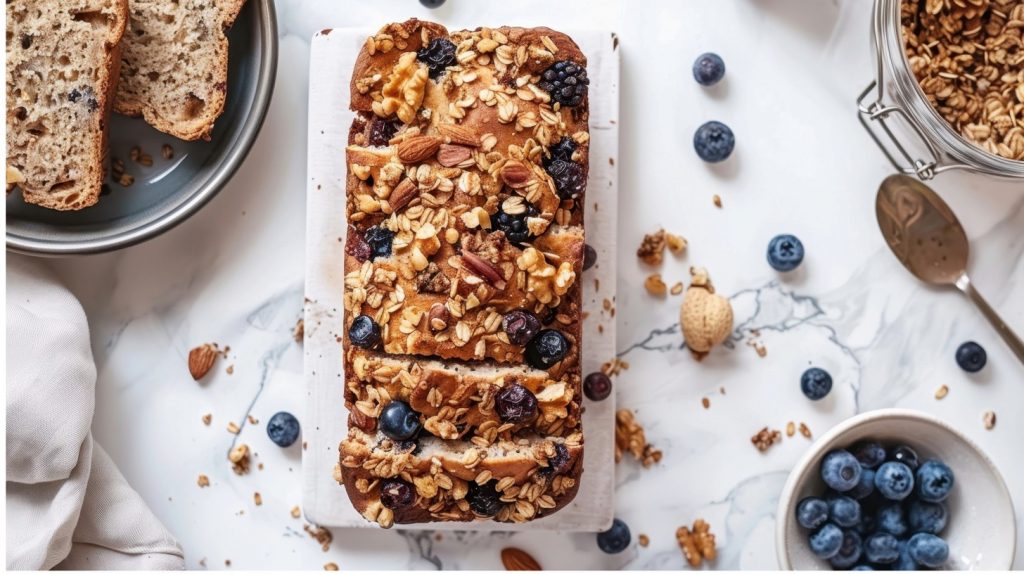 Healthy & Delicious: Blueberry Oat Slices Recipe