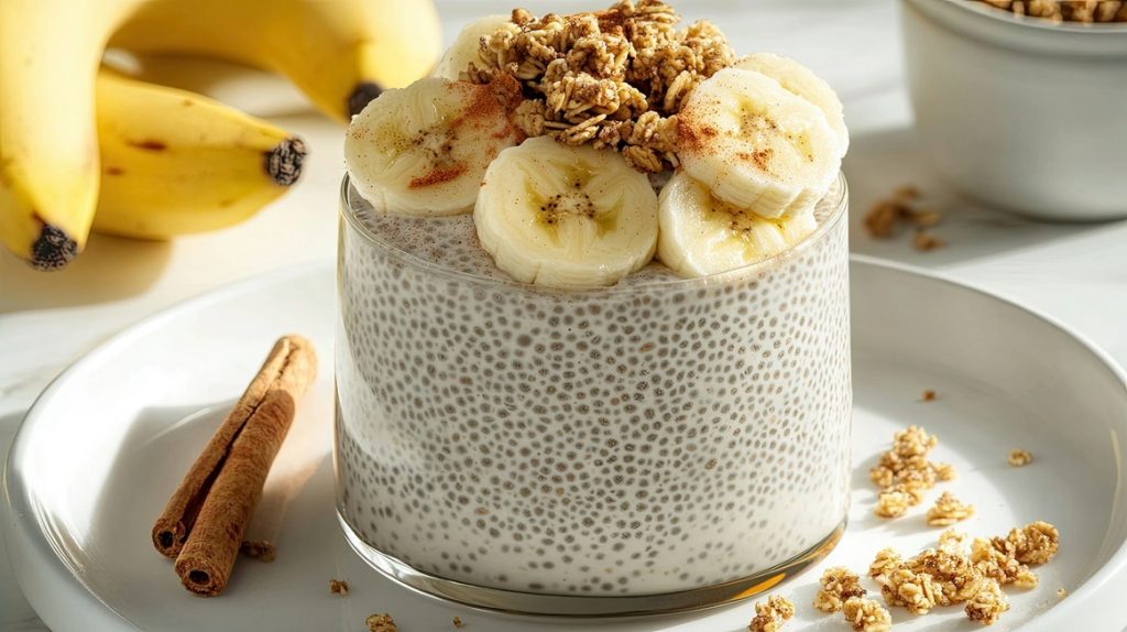 Coconut & Banana Chia Pudding