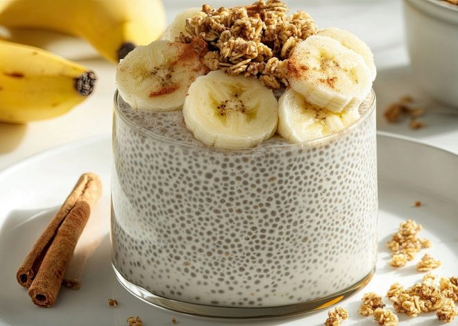 Coconut & Banana Chia Pudding