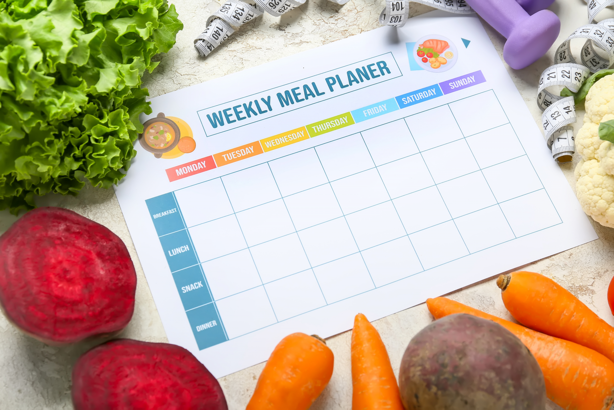 How to Plan Your Weekly Meals Without the Stress