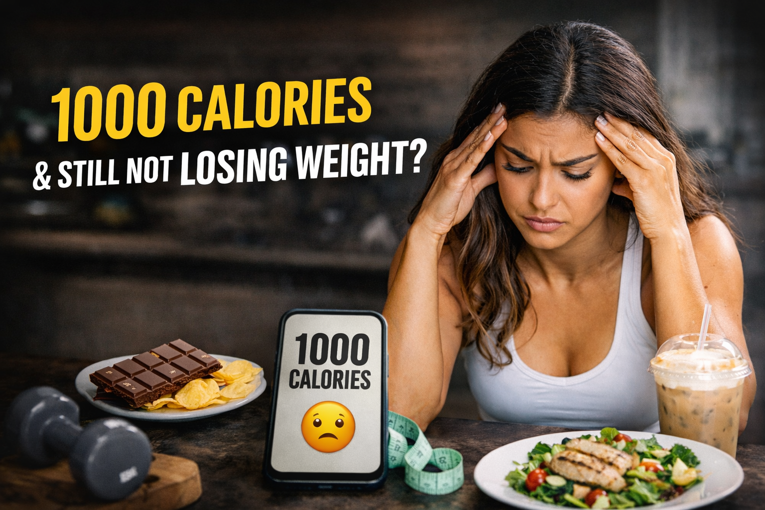 Eating Only 1000 Calories and Still Not Losing Weight?
